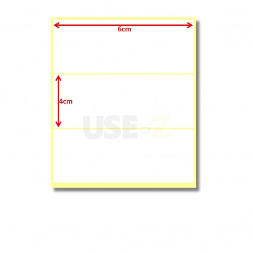 Etiquetas de Papel Térmico 60mm x 40mm Etiquetas de Papel Térmico 60mm x 40mm
